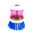 Soap Dispensing Palm Brush for Kitchen Scrubber - Image 3