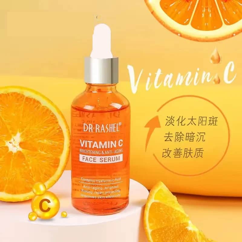 Dr Rashel Vitamin C Face Serum – Brighten, Hydrate & Rejuvenate Your Skin - Image 2